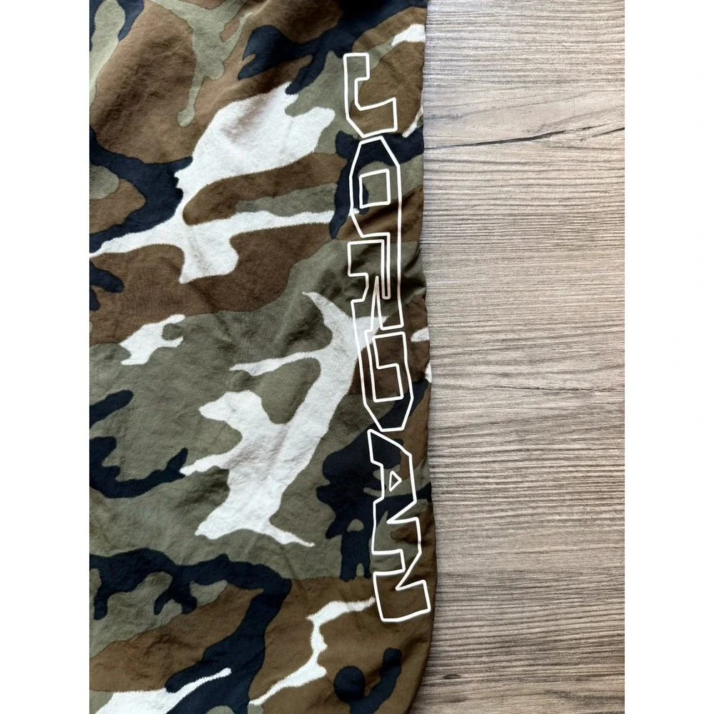 Jordan Camo Joggers Men XXL Multicolor Excellent Nylon Streetwear Pants